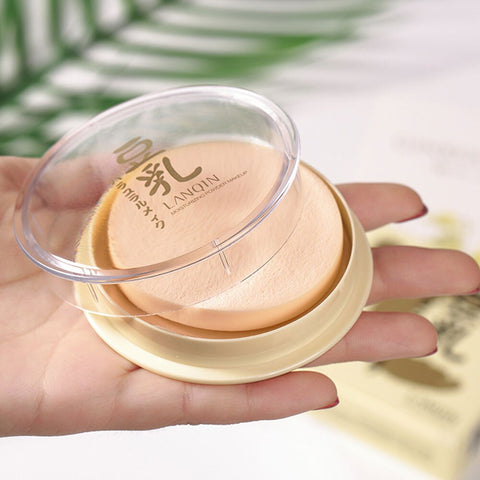 Face Transparent Pressed Powder Mica Long Lasting Oil Control Makeup Face Foundation Waterproof Whitening Skin Finish Concealer