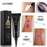 UCANBE Brand Base Eyeshadow Primer Cream Makeup Full Coverage Flaws Pore Concealer Long Lasting Anti-sweat Eye Shadow Foundation