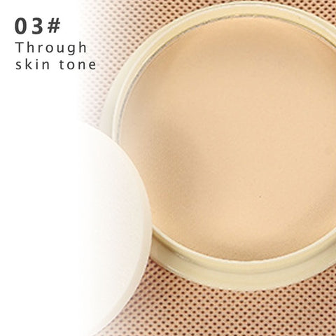 Face Transparent Pressed Powder Mica Long Lasting Oil Control Makeup Face Foundation Waterproof Whitening Skin Finish Concealer