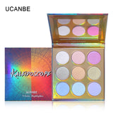Brand Cosmetics 35 Color Shimmer Matte Eye Shadow Palette Glitter Highlight Metallic Eyeshadow Power Pigmented Waterproof Makeup