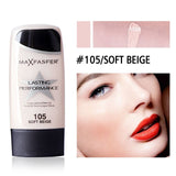 MAXFASFERX Face Liquid Foundation Makeup Base BB Cream Concealer Invisible Full Coverage Whitening Moisturizer Waterproof