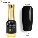 VENALISA No-wipe Top Coat 12ml CANNI Nail Art Gel Polish DIY Tips Soak off Base Foundation No Sticky Layer Non-cleansing Topcoat