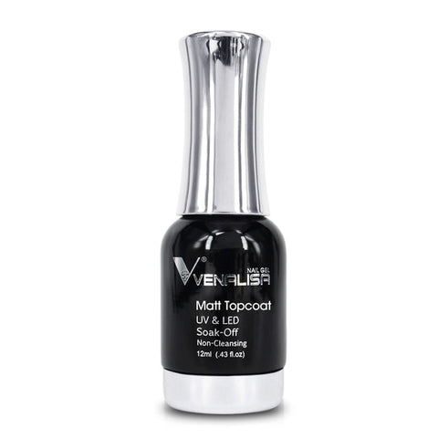 VENALISA No-wipe Top Coat 12ml CANNI Nail Art Gel Polish DIY Tips Soak off Base Foundation No Sticky Layer Non-cleansing Topcoat