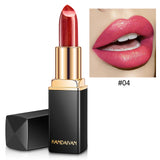 2019 New 9 Colors Luxury Lipstick Lips Makeup Waterproof Shimmer Long Lasting Pigment Nude Pink Mermaid Shimmer Lipsticks Makeup