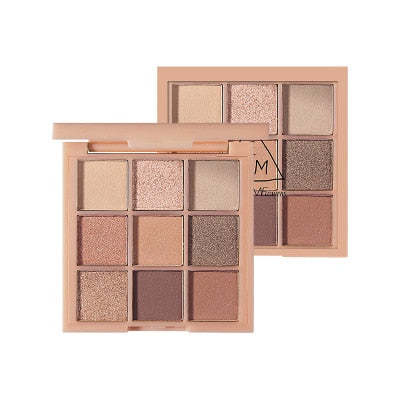 New Arrival Charming Eyeshadow Palette 9 Color Make up Palette Matte Shimmer Pigmented Eye Shadow Powder Beauty Glazed