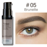 SACE LADY Henna Eyebrow Dye Gel Waterproof Makeup Shadow For Eye Brow Wax Long Lasting Tint Shade Make Up Paint Pomade Cosmetic