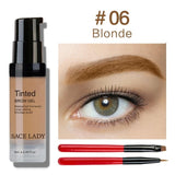 SACE LADY Henna Eyebrow Dye Gel Waterproof Makeup Shadow For Eye Brow Wax Long Lasting Tint Shade Make Up Paint Pomade Cosmetic
