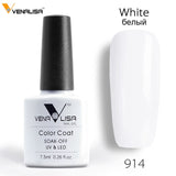 VENALISA Non Cleansing Topcoat CANNI Nail Art 7.5ml Soak off Base Coat Foundation without Sticky Layer No Wipe Top Coat Nail Gel