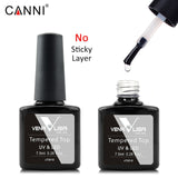 VENALISA Non Cleansing Topcoat CANNI Nail Art 7.5ml Soak off Base Coat Foundation without Sticky Layer No Wipe Top Coat Nail Gel