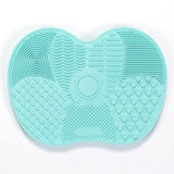 Silicone Makeup Brush Cleaning Pad Mat Brush Washing Tools Cosmetic Eyebrow Brushes Cleaner Tool Scrubber Board Makeup Cleaning