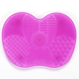 Silicone Makeup Brush Cleaning Pad Mat Brush Washing Tools Cosmetic Eyebrow Brushes Cleaner Tool Scrubber Board Makeup Cleaning