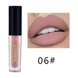 TEAYASON 1pc frauen Mode Flüssigkeit Matte Lippenstift Samt Lipgloss Nude Make-Up Matte Samt Natürliche Feuchtigkeitscreme Lip Glossen