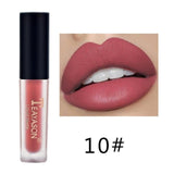 TEAYASON 1pc frauen Mode Flüssigkeit Matte Lippenstift Samt Lipgloss Nude Make-Up Matte Samt Natürliche Feuchtigkeitscreme Lip Glossen