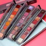 Novo marca 9 cores glitter galaxy sombra paleta pigmento shimmer fosco sombra maquiagem flash brilho diamante sombra kit