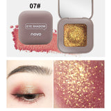 Novo marca 9 cores glitter galaxy sombra paleta pigmento shimmer fosco sombra maquiagem flash brilho diamante sombra kit