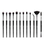 Ensemble de pinceaux de maquillage Anmor 3-12 pièces/lot ombre à paupières mélange Eyeliner cils sourcils maquillage pinceaux professionnel fard à paupières brosse