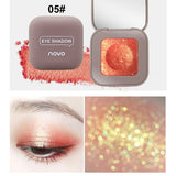 Novo Glitter Eyeshadow Makeup Palette Eye Shadow Palette Shine Polarize Eyeshadow Sparkling Duochrome Pigment Cosmetics 2019