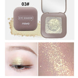 Novo Glitter Eyeshadow Makeup Palette Eye Shadow Palette Shine Polarize Eyeshadow Sparkling Duochrome Pigment Cosmetics 2019