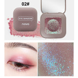 Novo Glitter Eyeshadow Makeup Palette Eye Shadow Palette Shine Polarize Eyeshadow Sparkling Duochrome Pigment Cosmetics 2019