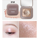 Novo Glitter Eyeshadow Makeup Palette Eye Shadow Palette Shine Polarize Eyeshadow Sparkling Duochrome Pigment Cosmetics 2019