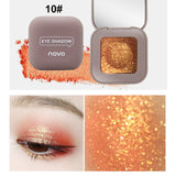 Novo Glitter Eyeshadow Makeup Palette Eye Shadow Palette Shine Polarize Eyeshadow Sparkling Duochrome Pigment Cosmetics 2019