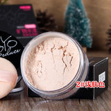 4 cores loose pó rosto clareamento da pele acabamento transparente mineral maquiagem cosméticos fundação configuração em pó